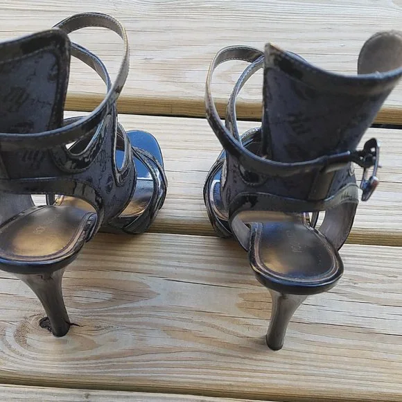 RocaWear HAYDIN Black Pump High Heel Sandal Size 9 - Picture 9 of 10